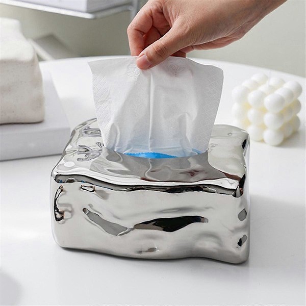 Retro Spice Wind Gem Tissue Box Kreativ Hem Keramisk Papperslåda Sovrum Ins Dekorationer Ornament.pa