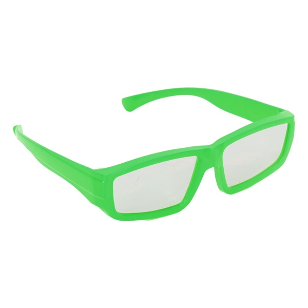 5 stk Solformørkelsesbriller Profesjonelle trygge plast direkte solbriller for tenåringer Voksengrønn