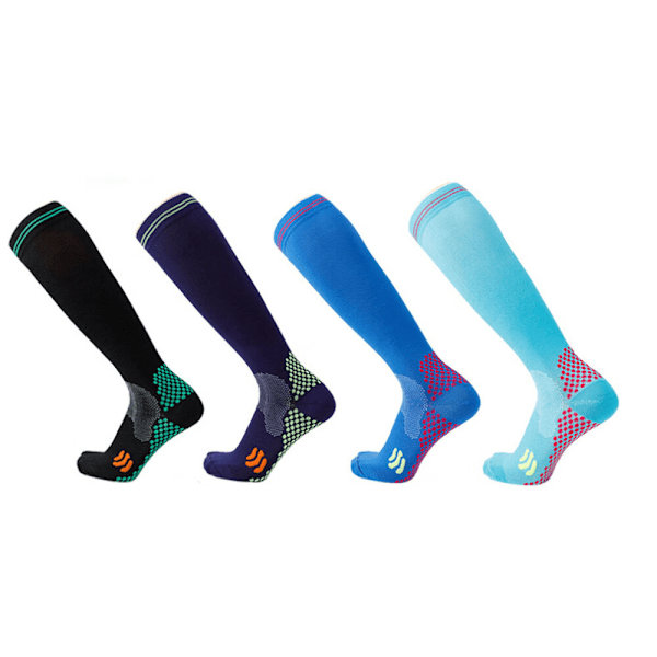 4-pack Miracle kompressionsstrumpor cykelstrumpor VM