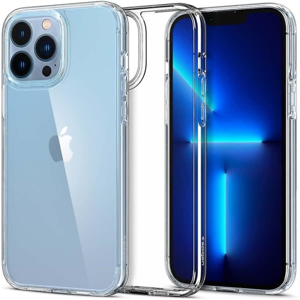 Spigen Super Hybrid [anti-gul teknologi] Designad för Iphone 13 Pro Max- case (2021) - Kristallklart