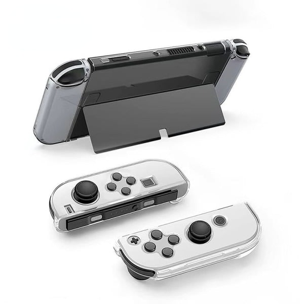 Kompatibel med Nintendo Switch OLED-beskyttelse skal med fæste NS OLED Transparent med personlighed