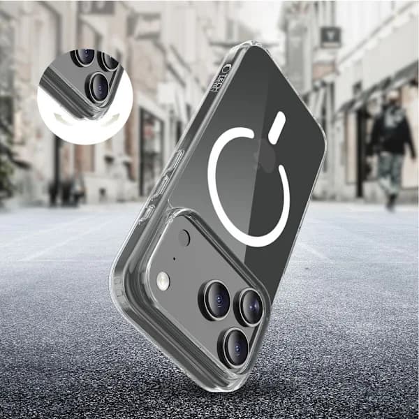 Tech-Protect iPhone 17 Pro Max Magsafe Kirkas Hybrid Flex Kuori 70