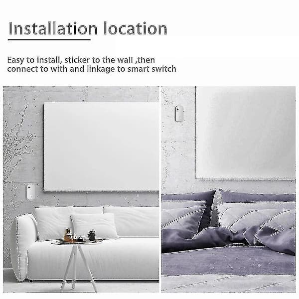 Tuya Wifi Lyssensor Intelligent Hjem Belysningssensor Koblingskontroll Lyssensor Illum