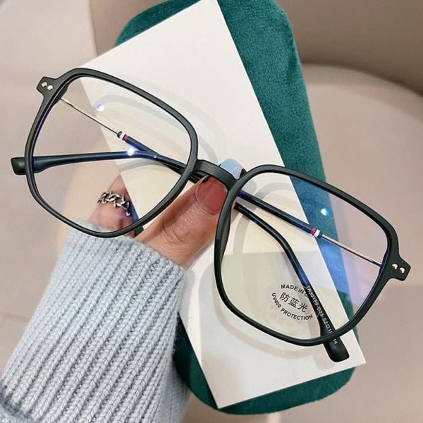 Anti-Blue Light Glasses Overdimensionerede briller GRØN Grøn Green