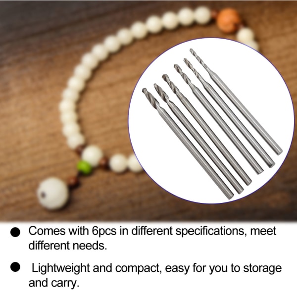 Metallgraveringsfreser 2,35 mm skaft spiralfresebits for smykkefremstilling (012-023)