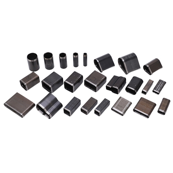 24 Piece Single Shape Hole Punch Set Hollow Punch Sharp Cutting Oxidation Resistant Leather Hole Punch Set for DIY 0.2
