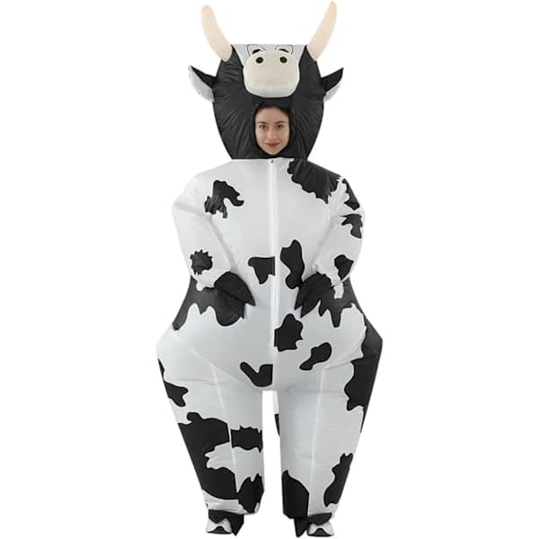 Oppustelig Ko-dragt, Udklædnings Cosplay