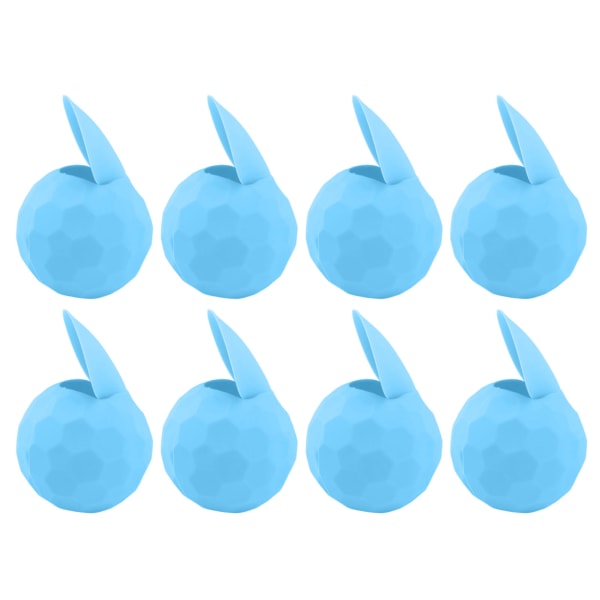 10 stk Genanvendelige vandballoner Silikone vandballoner Selvforseglende hurtigfyld sommerpool strandfestlegetøj lyseblå