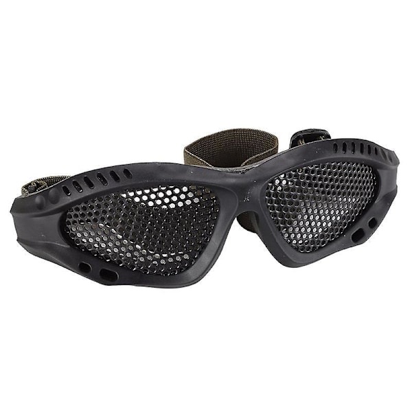 3-pack Slitstarka Andningsbara Säkerhetsglasögon med Hög Hållfasthet Nätdesign