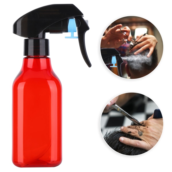 Frisørsprayflaske Hårverktøy Vannsprøyte for frisørsalong Barber ShopRed
