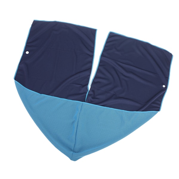 Kjølehettehåndklær U-formet hettegenserhåndkle Solbeskyttelse Quick Dry Sports Kjølehåndklær Himmelblå