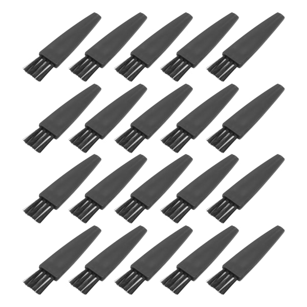 20 st rakborste multifunktionell mjukt borst Hållbar PP bekvämt handtag rakknivborste för apparatdator