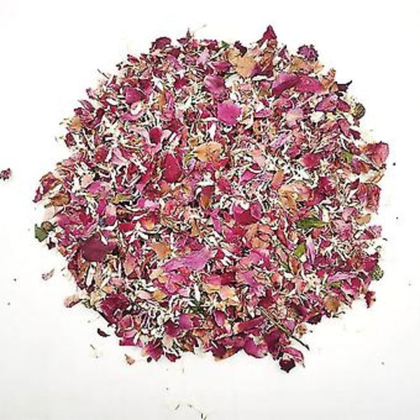 10 Förpackningar Naturlig Bröllopskonfetti Torkade Blomblad, Biologiskt Nedbrytbar Rosbladskonfetti Bröllopsfest Dekoration