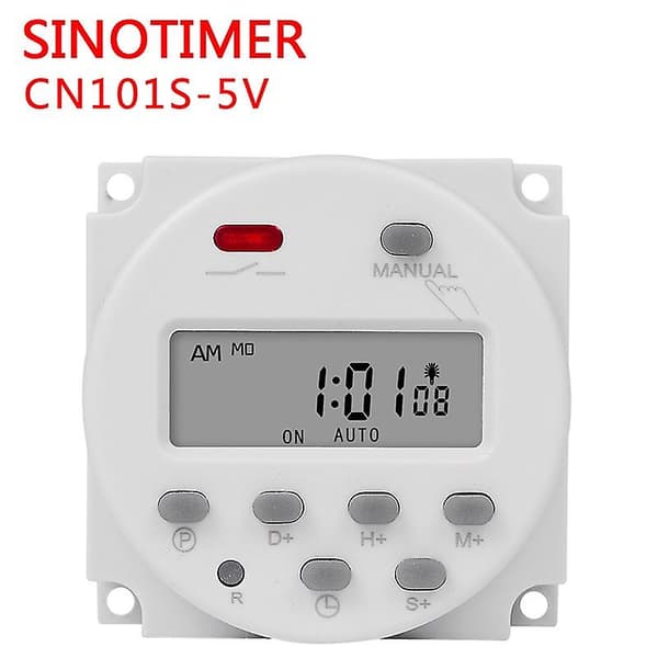 15,98 tom LCD Digital Timer 5V DC Programmerbar Tidbrytare CN101S-5V