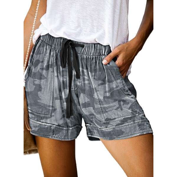 Shorts for kvinner, nymode, kamouflage, XXL