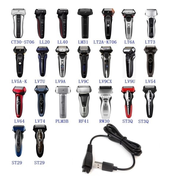 Paris_USB-oplader til Panasonic RE7-87 acr3 acr4 acr5-serien barbermaskine oplader