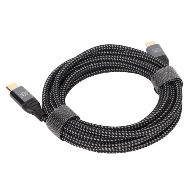 USB C til USB C-kabel hann til hann PD240W 9,8 fot lang PD3.1 E Mark Chip Type C Ladekabel for nettbrett