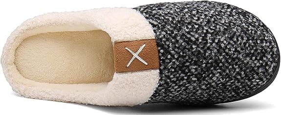 Herrtofflor Memory Foam Hemmakomforttofflor Wo