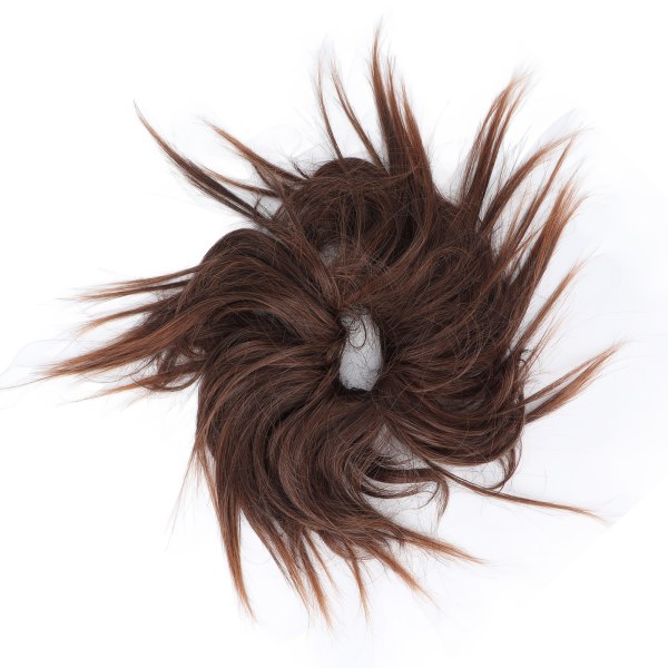 Moderigtigt hårbolle-forlængelse rodet bolle-hårstykke rodet hårbolle til Halloween-festboldQ17-12H24#