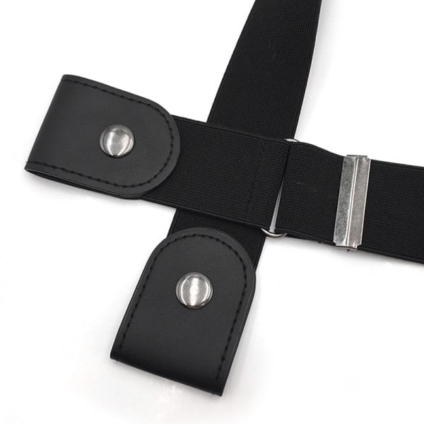 Elastiskt bälte utan spänne, 2-pack