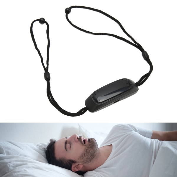 Elektrisk forhindre snorkenhed 6 Styrke Vibration Puls Forbedre søvn Snorken Problem Maskine Dansk