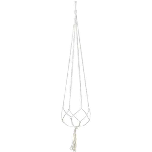 Amppeli makrameesolmuilla - 118 cm