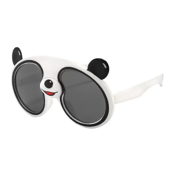 Tecknad Panda Silikon Solglasögon Barn Utomhus Polariserade Solglasögon Söta Pier Party Glasögon