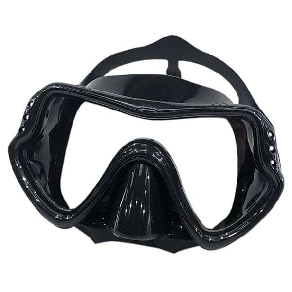 Dykmask Uimalasit MUSTA musta