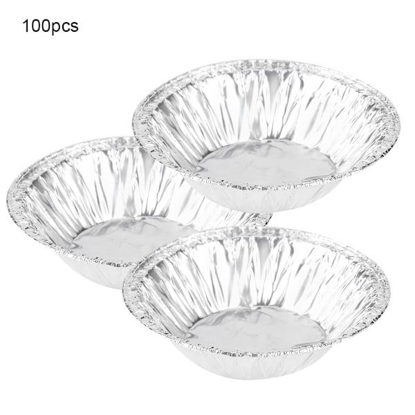 100 st NonStick form Cupcake tårta kakor plåtform mould case köksbakverktyg