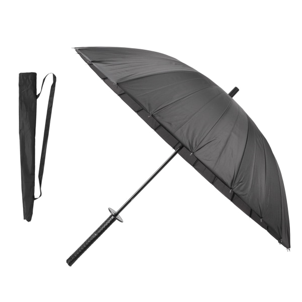 Paraply 24 ben UV-skydd Bärbart svärdhandtag Paraply för rekvisita utomhus