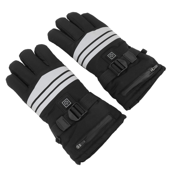 Berøringsskjerm-oppvarmede hansker Tykkede oppladbare elektriske batteri-oppvarmede hansker for menn kvinner utendørs skikjøring