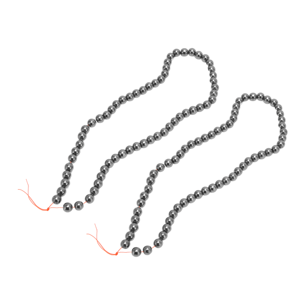 2st runda svarta pärlor armband 8 mm utsökt polering slätar kant pärlor Stretch armband för gör-det-själv smycken presenter ej magnetiska