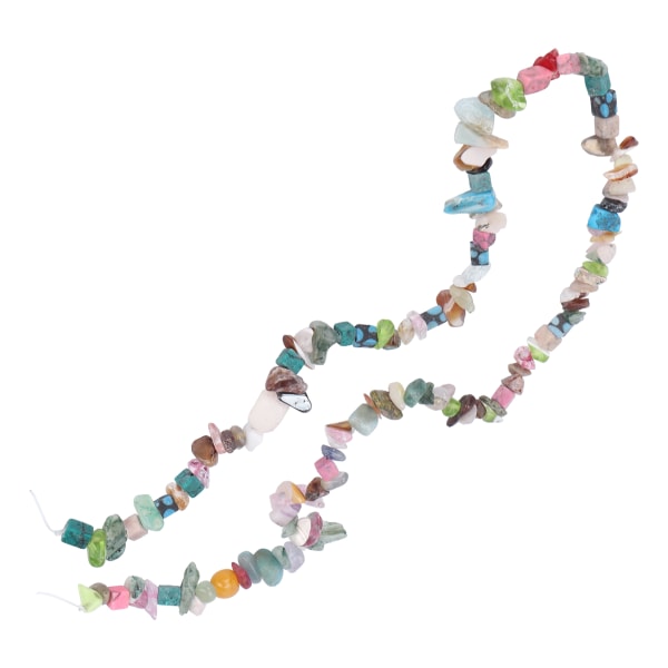 Naturstensperler til smykkefremstilling Uregelmæssige perler DIY Halskæde Armbånd Crafting Fremstillingstilbehør Strandsten