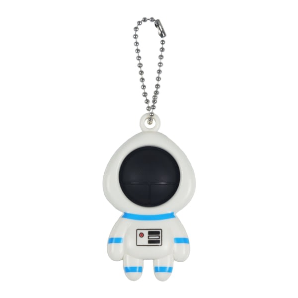 Push Bubble Spaceman-taske Nyckelring Silikon-taske til børn