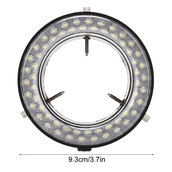 Ringlys stereomikroskoplampe til reparation af smykker (EU 220V)