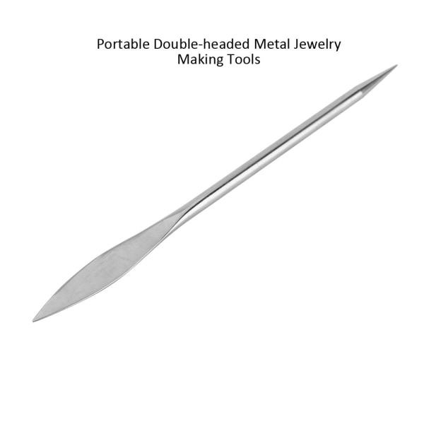 Gör-det-själv Bärbar dubbelhövdad metallsmycketillverkning Poleringsverktyg Utrustning