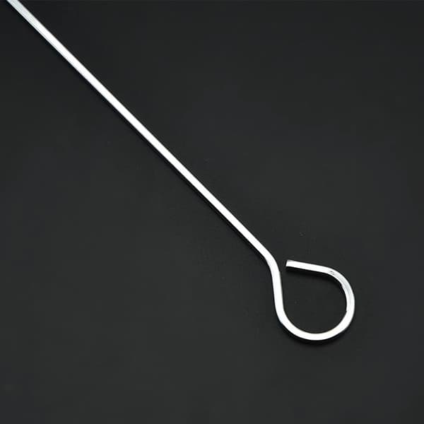GIXUSIL Grillspydsett, 6 stk, 15-20 cm, Rustfritt Stål