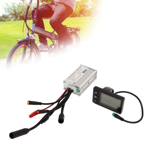 Cykelkontroll med S866-skärmpanel 36V 48V 15A 250W 350W Motorkontroll Metallskal Vattentät cykelkonverteringssats för gör-det-själv elektrisk skoter