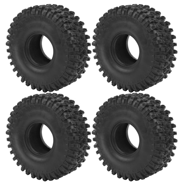 4kpl 120MM 1.9-tuumaiset Kumirenkaat Sopivat SCX10 90046 1/10 RC Automalliin