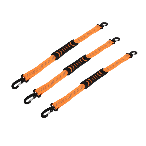 3 stk Rulleskøytebånd Nylon skistøvler Bærestropp Snowboardstøvler Bærestropp for å bære skøytesko oransje