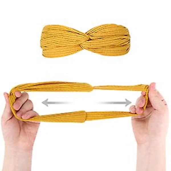 Hårbånd til kvinder, 8 stk. Mode Hårbånd til kvinder Stof Hårbånd Boho Elastiske Hårbånd, Hårtilbehør