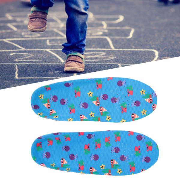 Børn Orthotic Indersål Fladfod Toein Toeout Walking Correction Indersål til børn(XL)