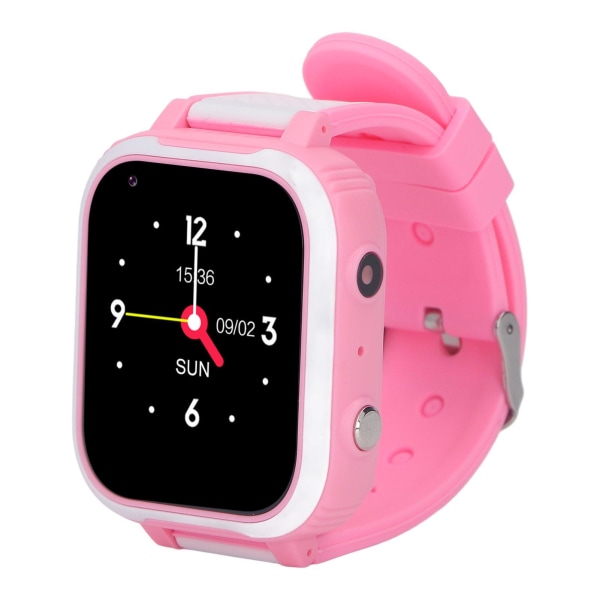 Barns Smart Watch Vanntett 4G Videosamtale Silikon Intelligent Game Watch for Daily Life EU Pink