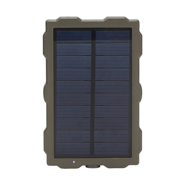 Bärbar solpanel 6V 1700mAh 1,5W vattentät solpanelladdare för utomhuskamera