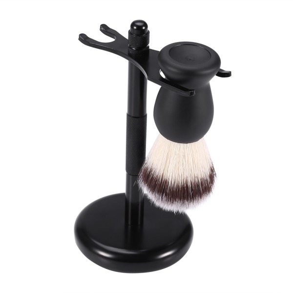 Barberbarberstativ Sinklegeringsholder Stabil velbalansert barberbarberbørstestativ