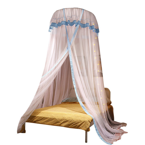 Hyttyskarkoverkko riippuva prinsessakatos hyönteissuojaushuoneen koristelu piiloteltta sänkyyn lapsille, tyyppi 2