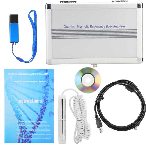 Bærbar Mini Body Health Monitor Magnetic Resonance Body Analyzer Subhealth Detector