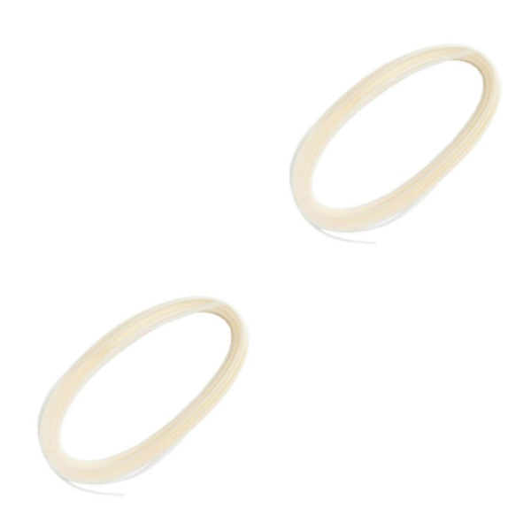 1/2/3/5 Crinoline Hästhårsfläta DIY-hantverk för Hattar i Elfenbensvitt ivory white 2Set