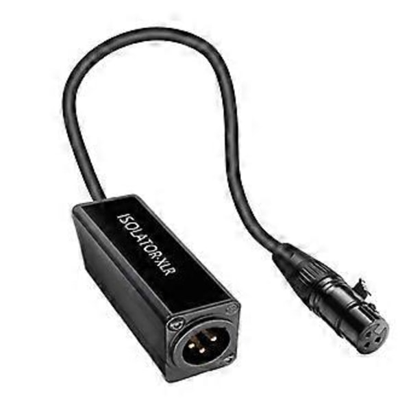 XLR Eliminerer Støj Jordforbindelse Audio Isolator Eliminerer Støj Audio Kabel Isolator