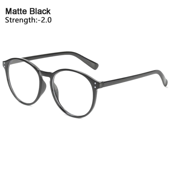 -1,0~-4,0 Myopia Glasses Lasit MAT MUSTA VAHVUUS 2,00 mattamusta Vahvuus 2,00 - Vahvuus 2,00 matte black Strength 2.00-Strength 2.00